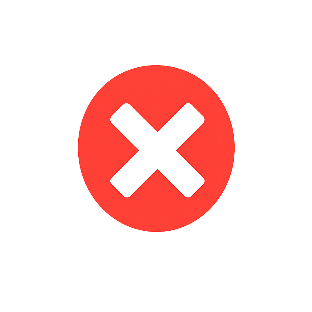 ✖